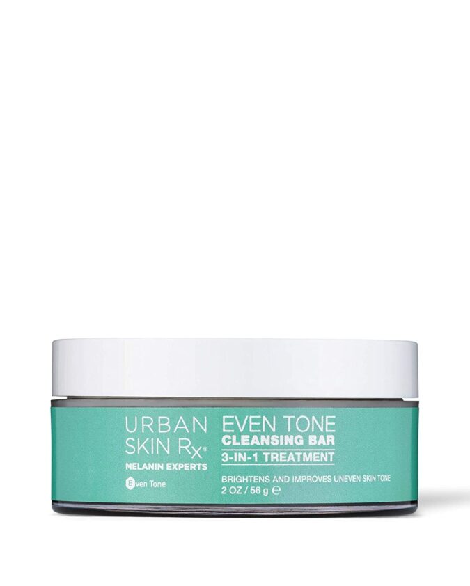 Urban skin RX even tone cleansing bar 3in1 treatment 2oz 56g