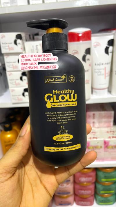 BIO NATURE Healthy Glow pro lightening Body Milk 400ml