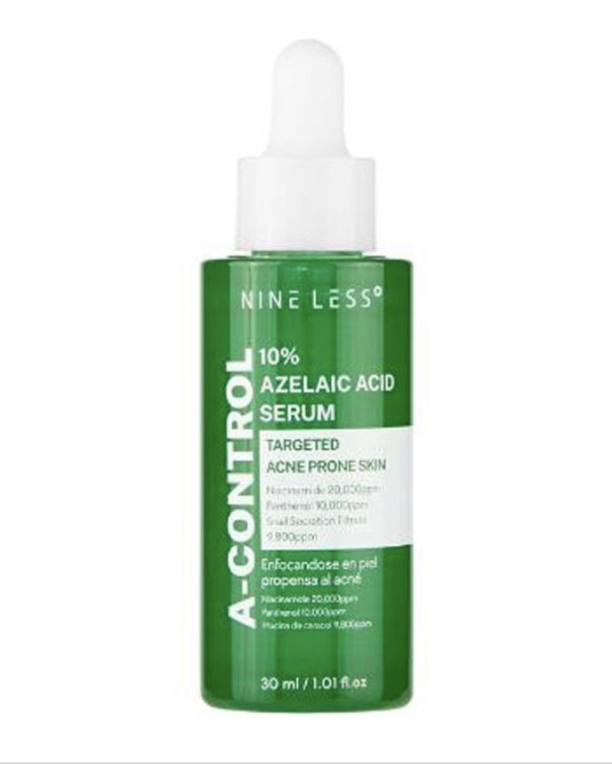 NINE Less A control 10% Azelaic Acid serum-30ml