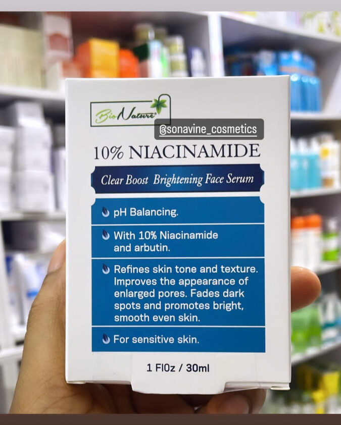 BIO NATURE Niacinamide Brightening face serum