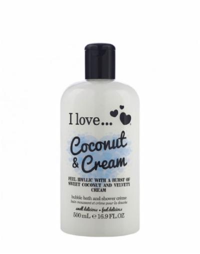 I LOVE BATH AND SHOWER CRME 500 ML (COCONUT)