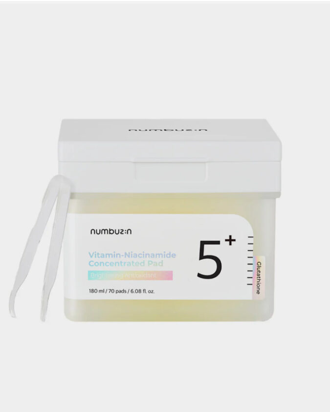 Numbuzin No.5 Vitamin-Niacinamide Concentrated Pad 70 Pads