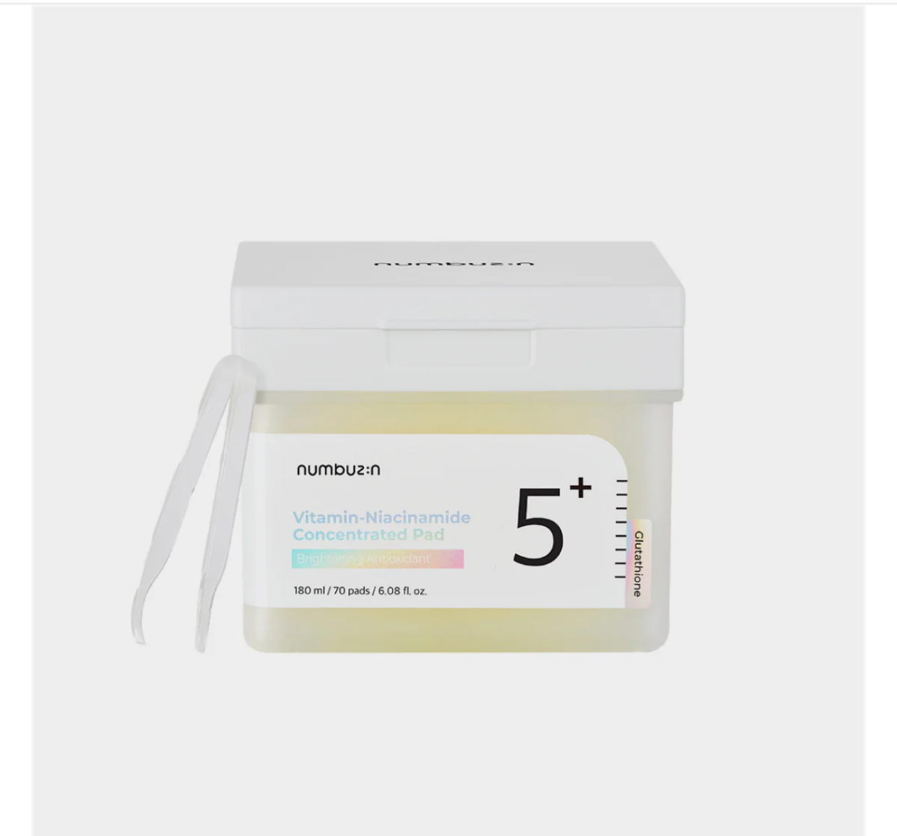 Numbuzin No.5 Vitamin-Niacinamide Concentrated Pad 70 Pads