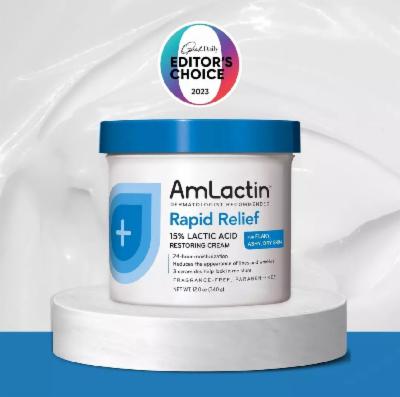 AmLactin Rapid Relief Restoring Body Cream - 12 Oz