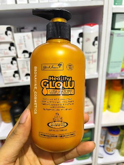 BIO NATURE Healthy Glow Ultra Lightening moisturizing body milk With Vitamin c & Niacinamide