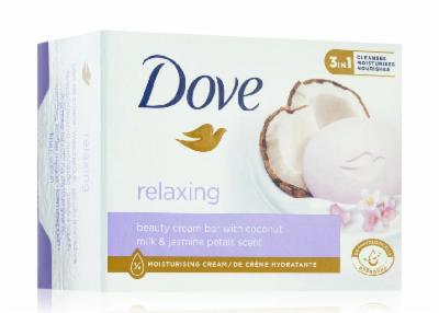 Dove Relaxing Beauty Cream Bar Soap 90g ( 4in1 pack )