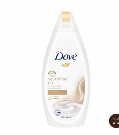 Dove Nourishing Silk Body Wash 500ml