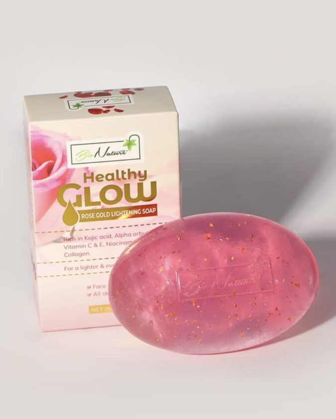 BIO NATURE ROSE GOLD Lightening Bar Soap