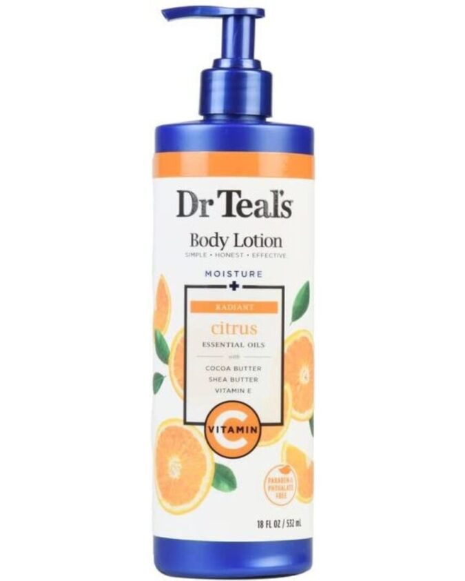 Dr teals body lotion vitamin c citrus 532ml