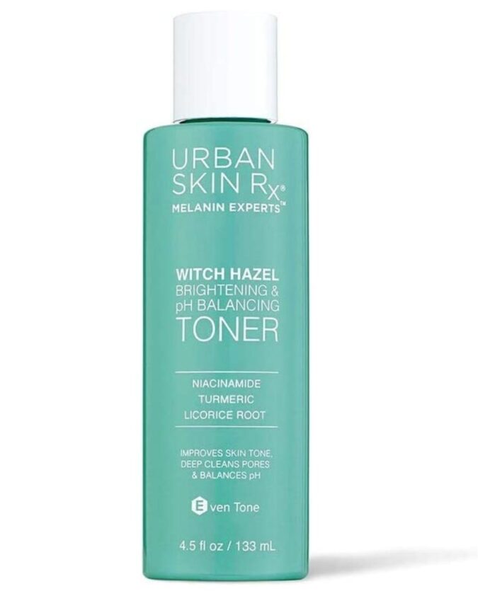 Urban skin Rx brightening & ph balancing witch hazel toner