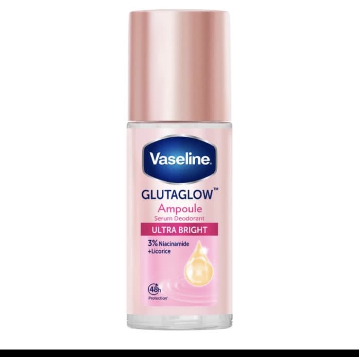 Vaseline Gluta Vaseline GlutaGlow Ultra Bright Ampoule Serum Roll On Deodorant 45ml