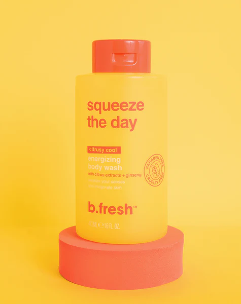 B.fresh squeeze the day citrusy cool energizing body wash 473 16oz